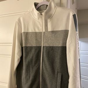 Calvin Klein Zip Up Sweatshirt